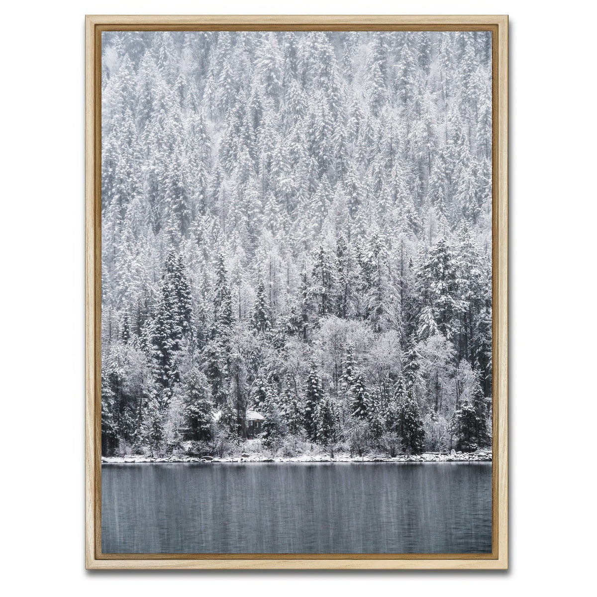 AUTO-MOCKUP WHITE | Six Mile Beach | 1 Piece | Natural Framed Canvas | group=3x4
