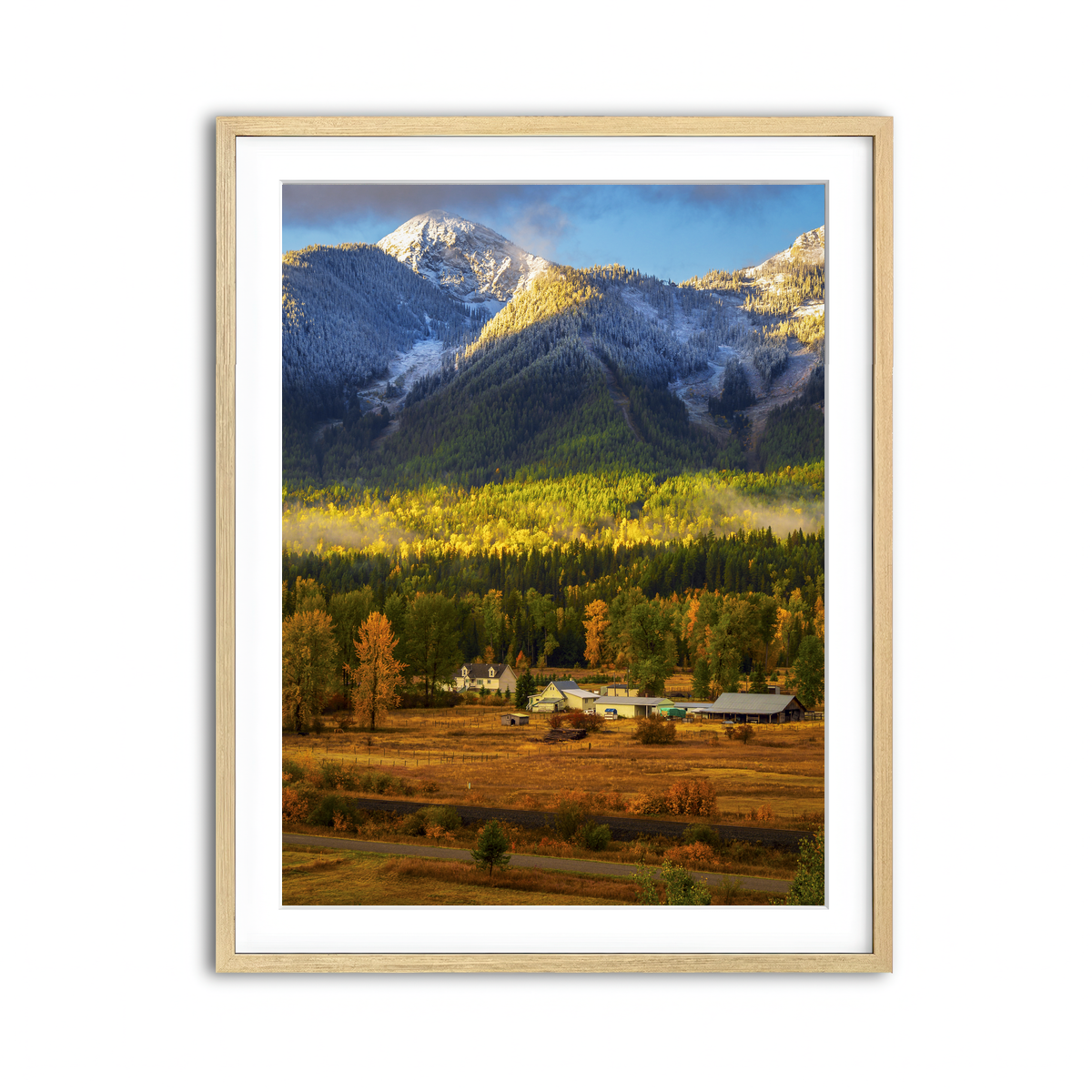 Framed Print 3x4 Natural