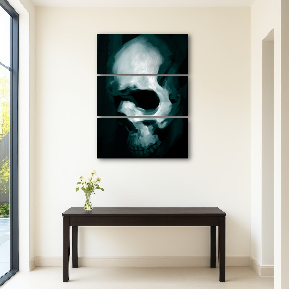 AUTO-MOCKUP ROOM | Skull In Profile