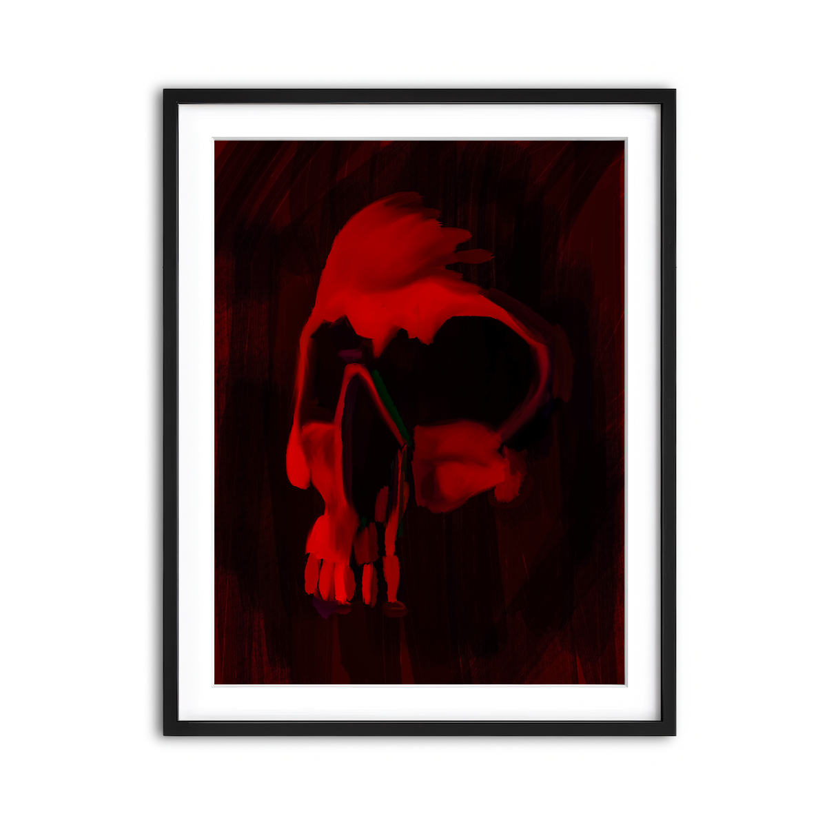Framed Print 3x4 Black