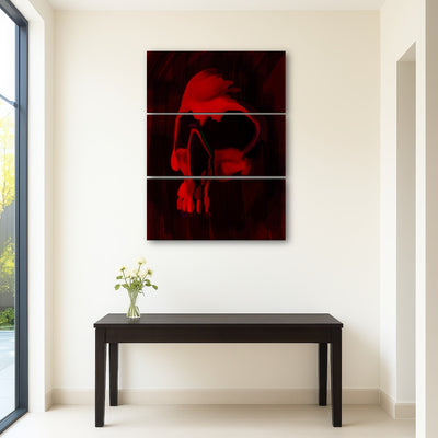 AUTO-MOCKUP ROOM | Skull Painted Red