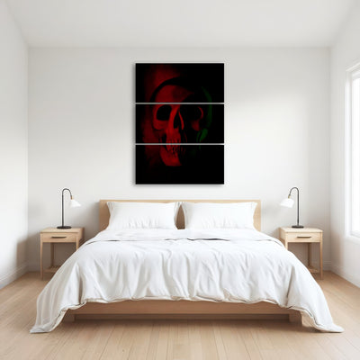 AUTO-MOCKUP ROOM | Skull Red Shade