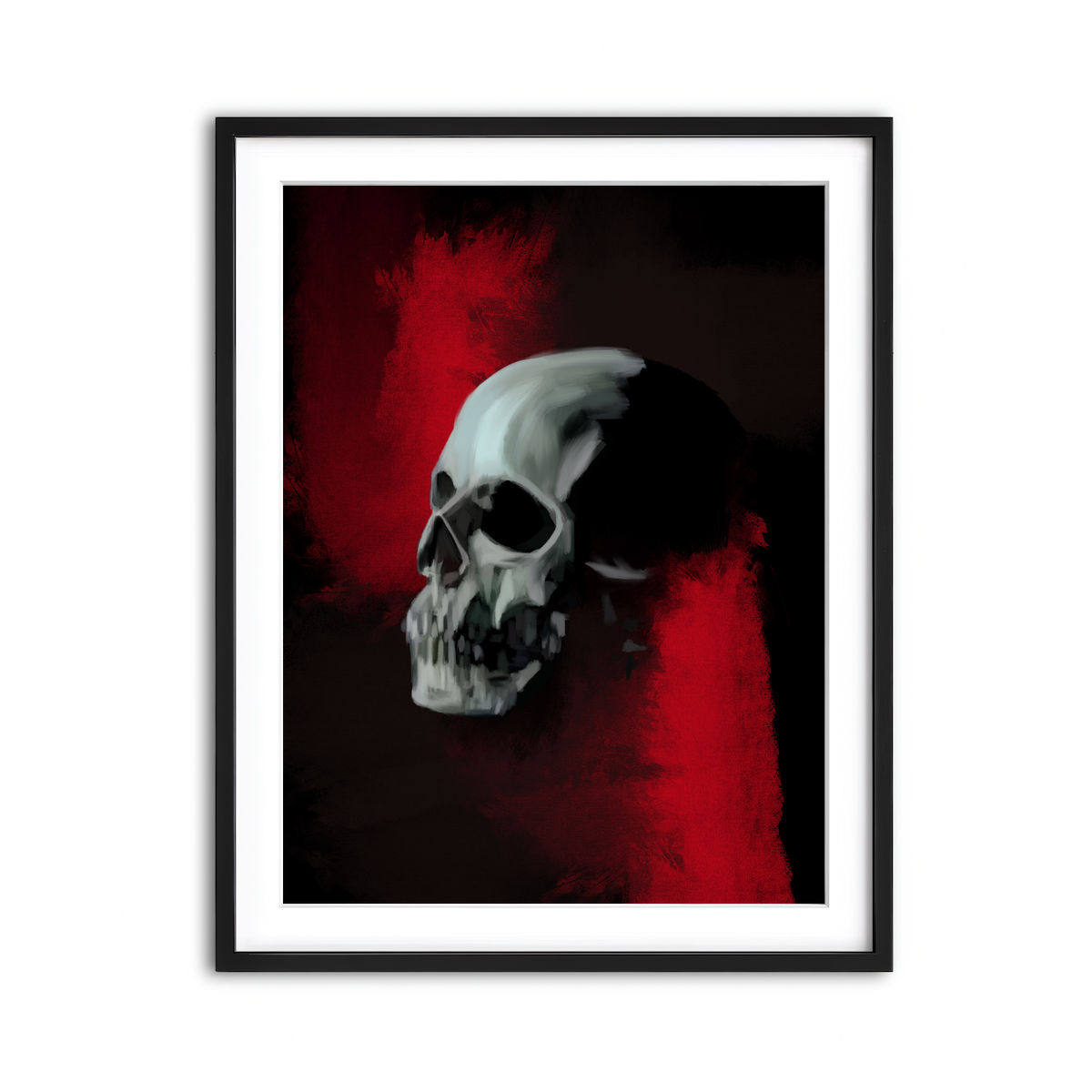 Framed Print 3x4 Black