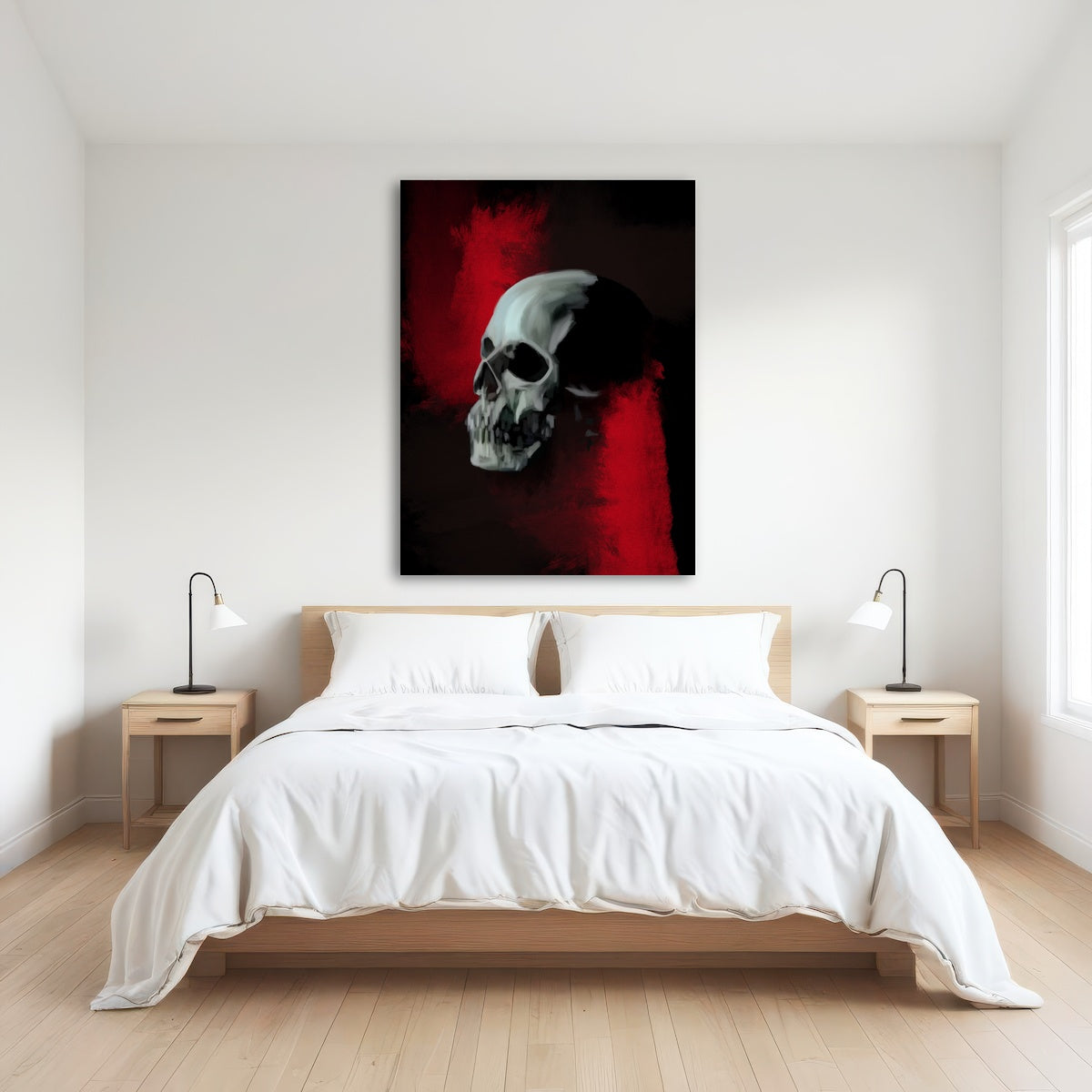 AUTO-MOCKUP ROOM | Skull Still Life