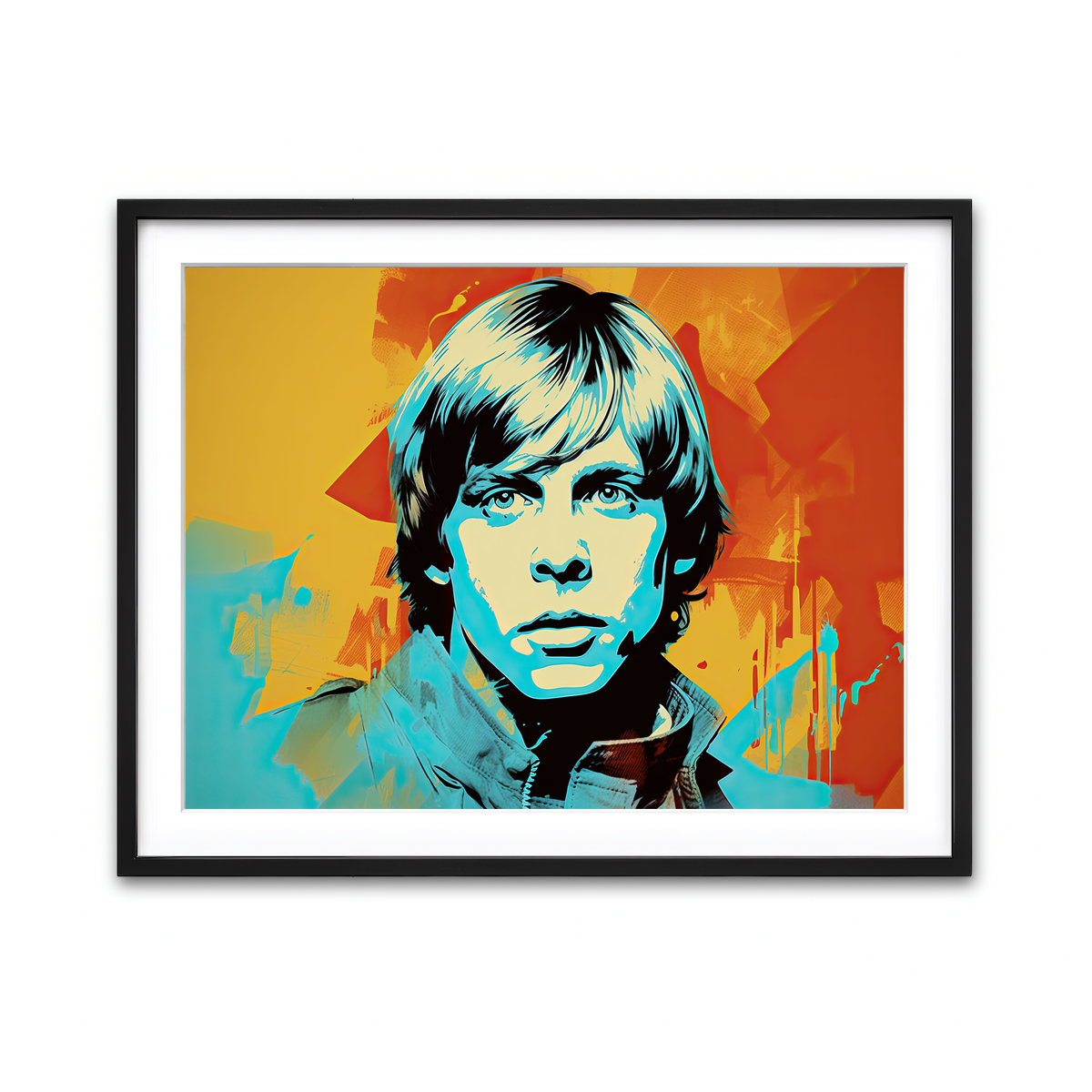 Framed Print 4x3 Black