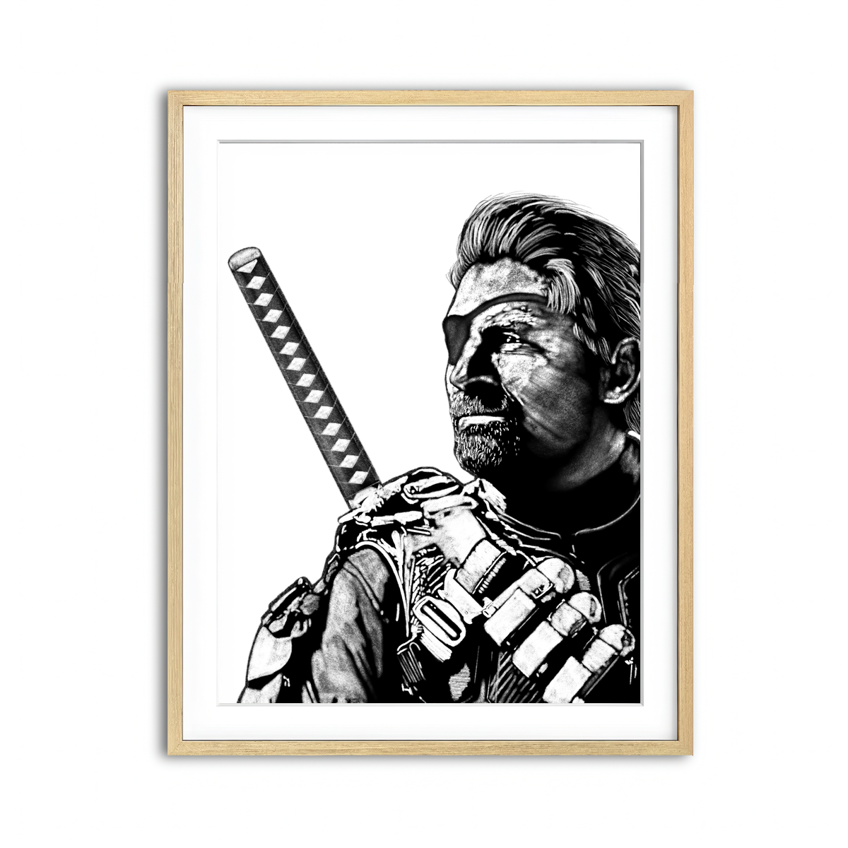 Framed Print 3x4 Natural