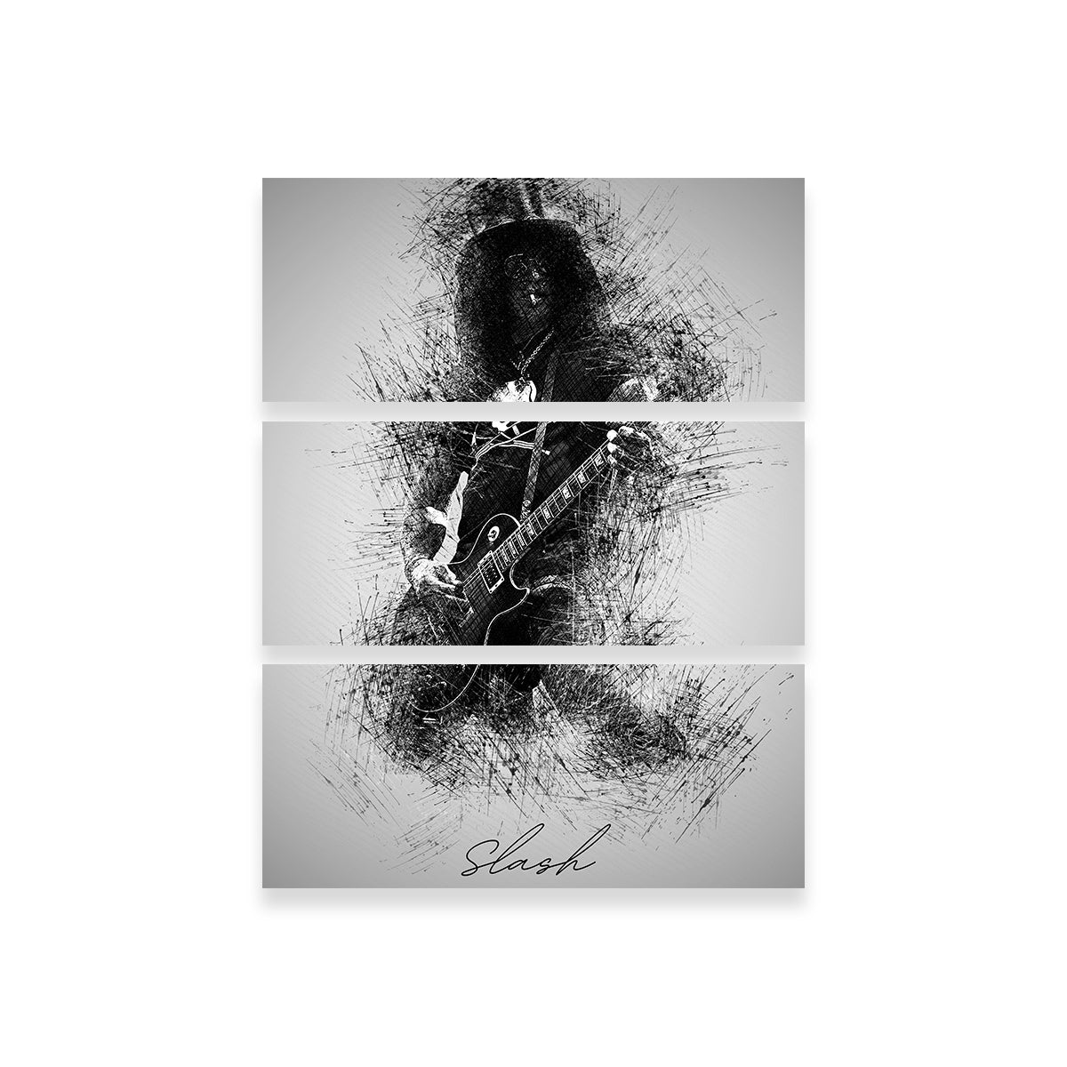 Slash With Cig Wall Art
