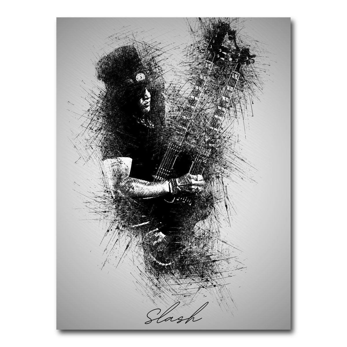 AUTO-MOCKUP WHITE | Slash Double Neck | 1 Piece | Gallery Wrap Canvas | group=3x4