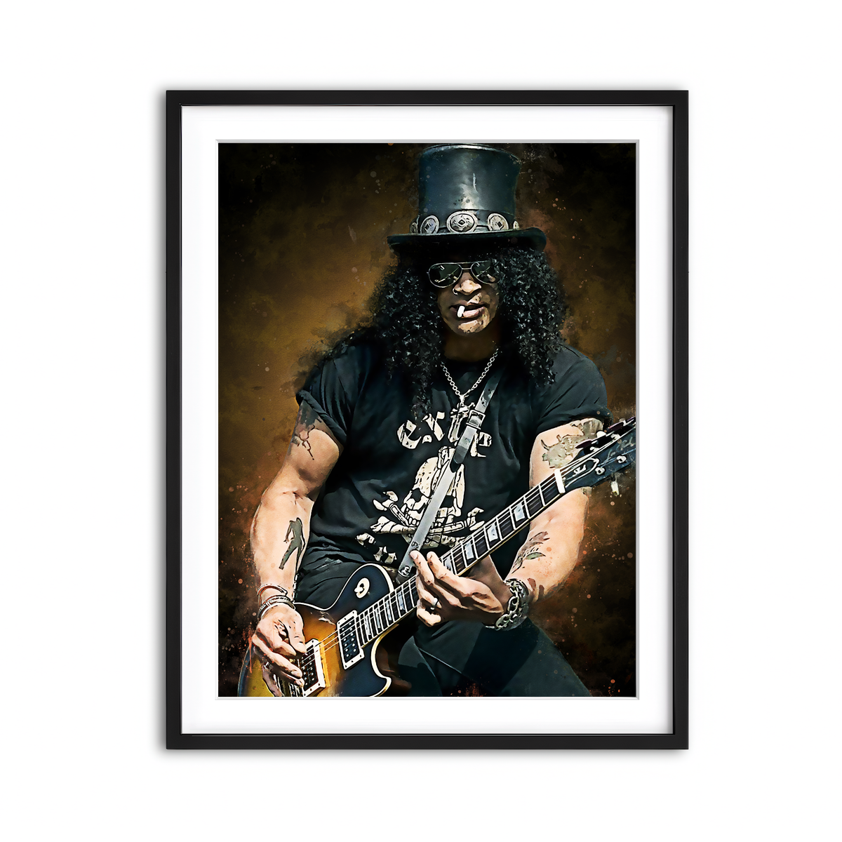 Framed Print 3x4 Black