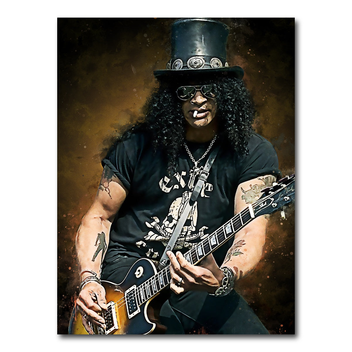 AUTO-MOCKUP WHITE | Slash Paint | 1 Piece | Gallery Wrap Canvas | group=3x4