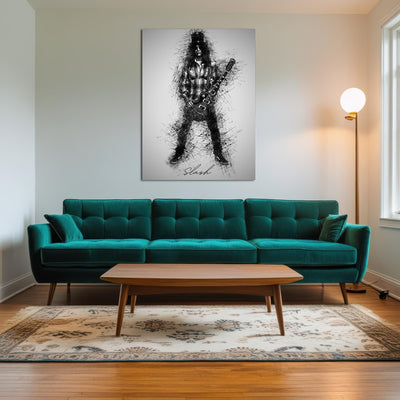 AUTO-MOCKUP ROOM | Slash Wearing Flannel