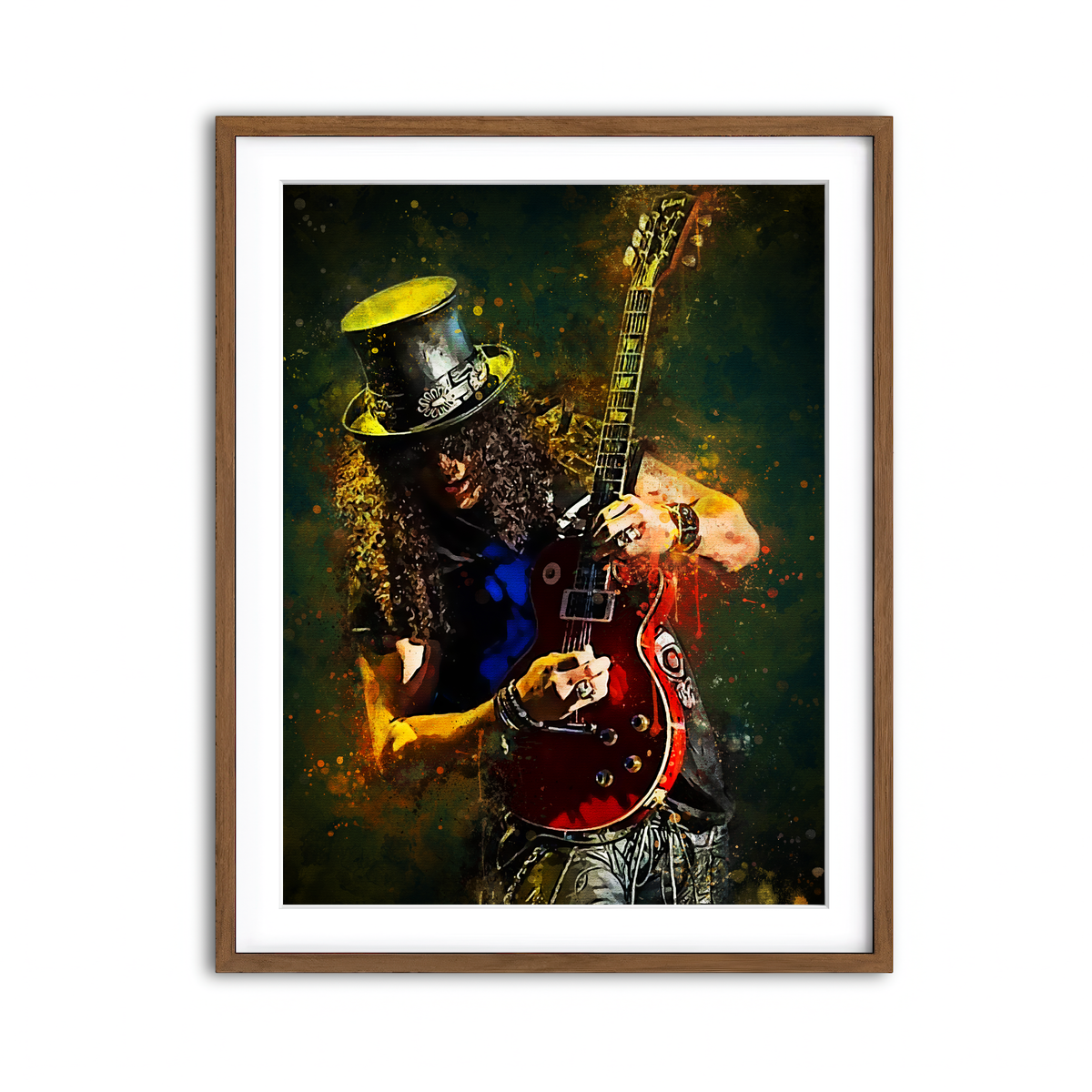 Framed Print 3x4 Walnut