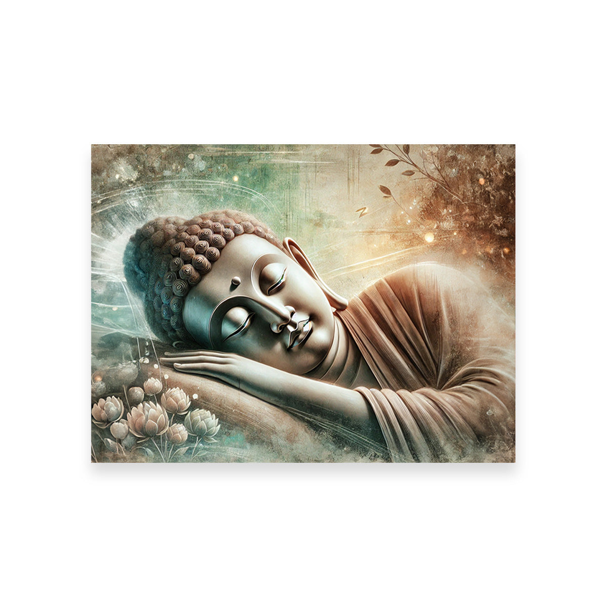 Sleeping Buddha Wall Art