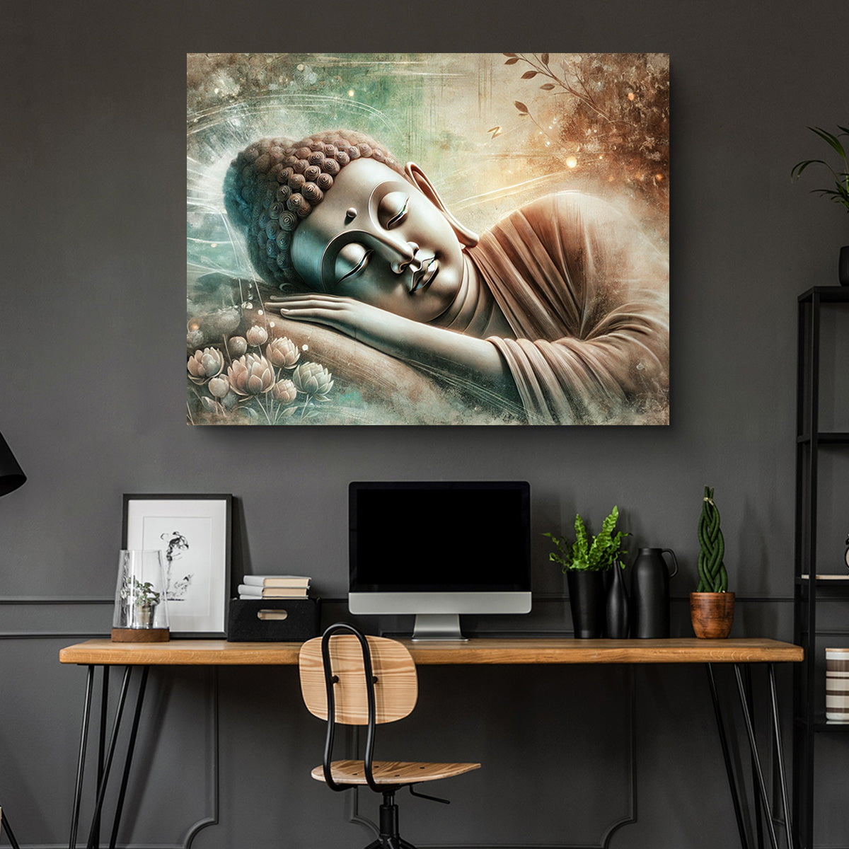 Sleeping Buddha Wall Art