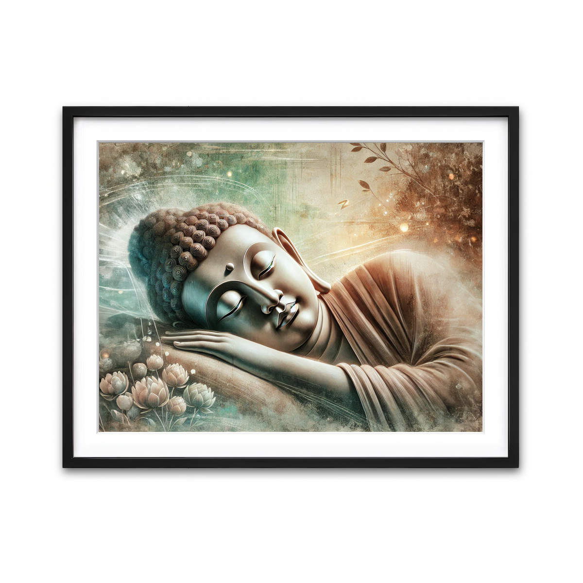 Framed Print 4x3 Black