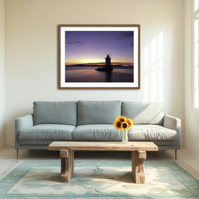 AUTO-MOCKUP ROOM | Sleepy Hollow Sunset Wall Art
