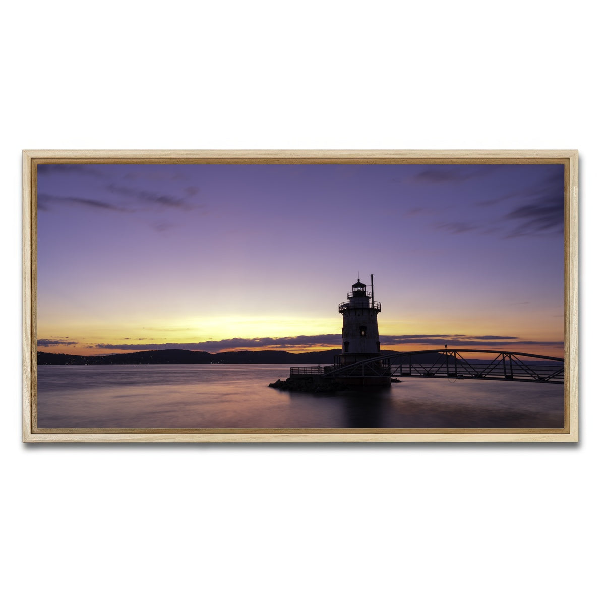 AUTO-MOCKUP WHITE | Sleepy Hollow Sunset | 1 Piece | Natural Framed Canvas | group=2x1