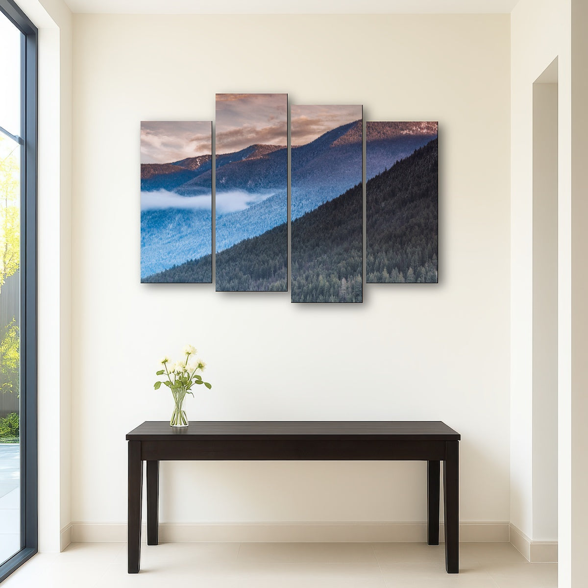 AUTO-MOCKUP ROOM | Sloping Trees