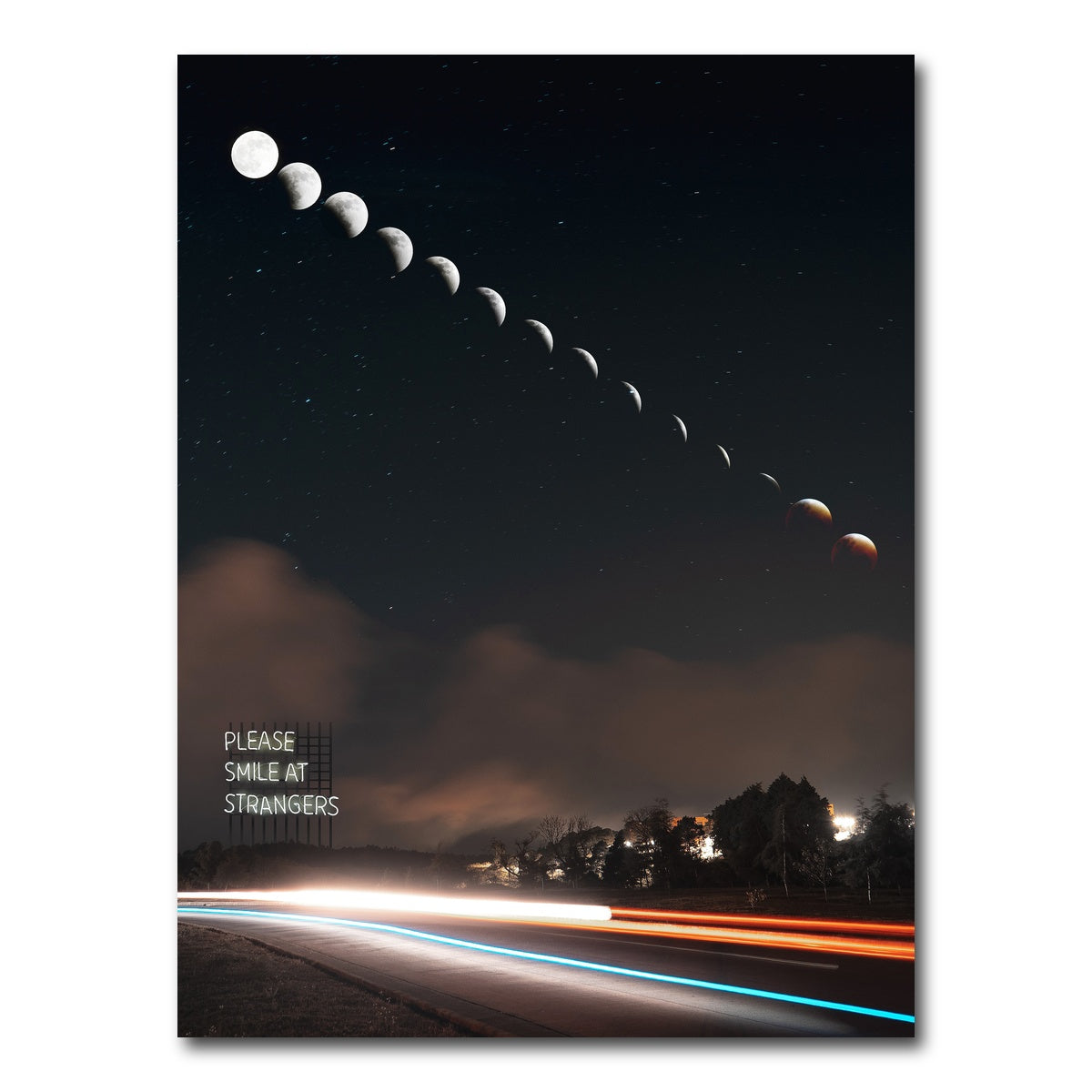 AUTO-MOCKUP WHITE | Smile at Strangers | 1 Piece | Gallery Wrap Canvas | group=3x4