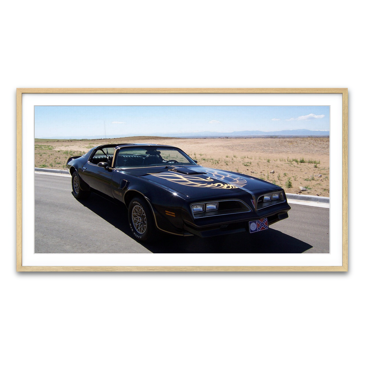 Framed Print 2x1 Natural