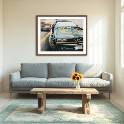 AUTO-MOCKUP ROOM | Smokey and the Bandit Wall Art