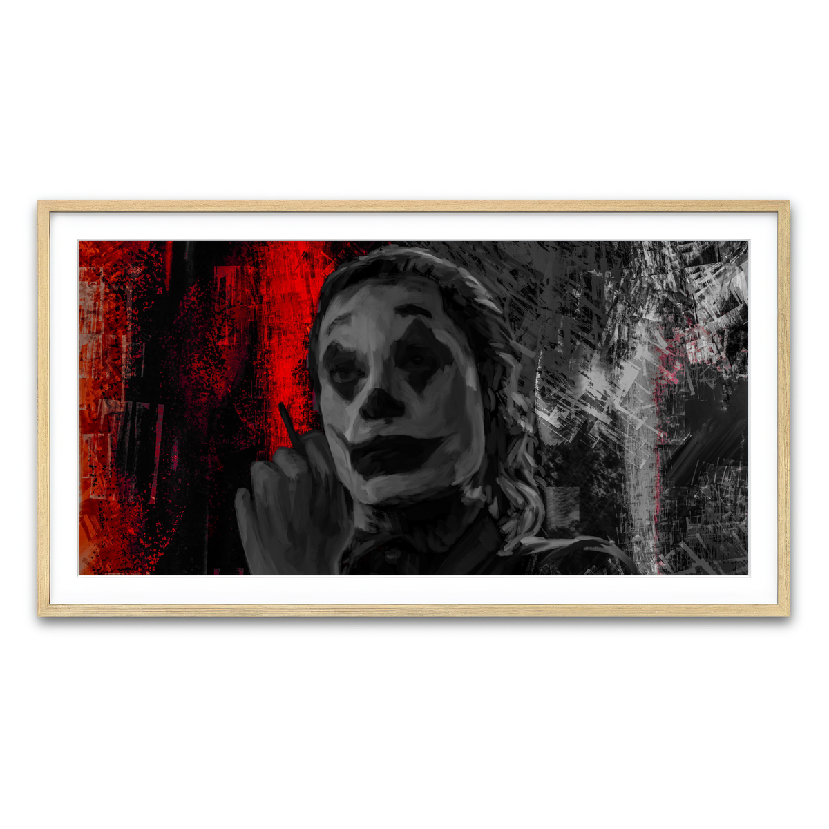 Framed Print 2x1 Natural