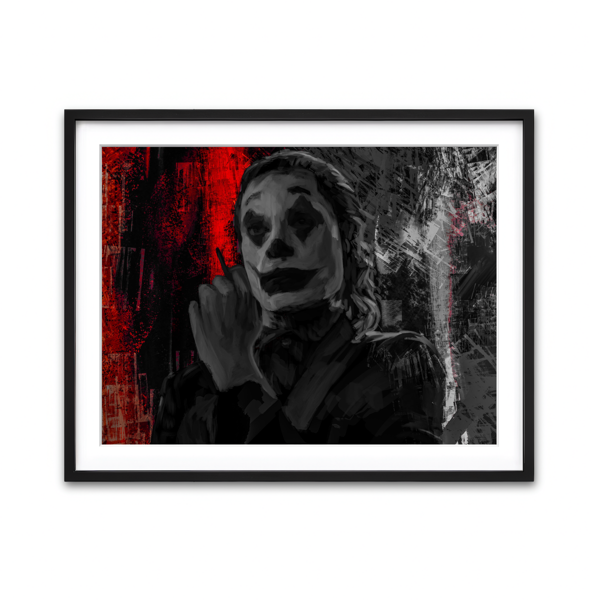 Framed Print 4x3 Black