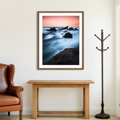 AUTO-MOCKUP ROOM | Smooth Waters Wall Art