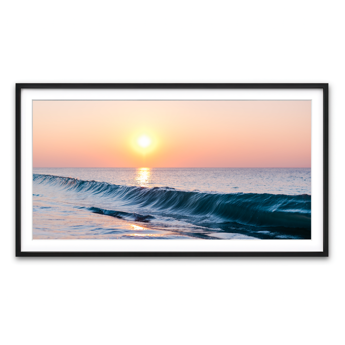 Framed Print 2x1 Black