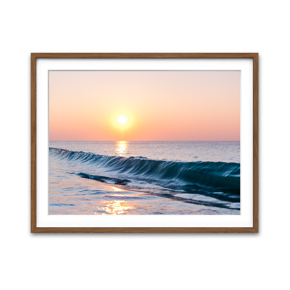 Framed Print 4x3 Walnut