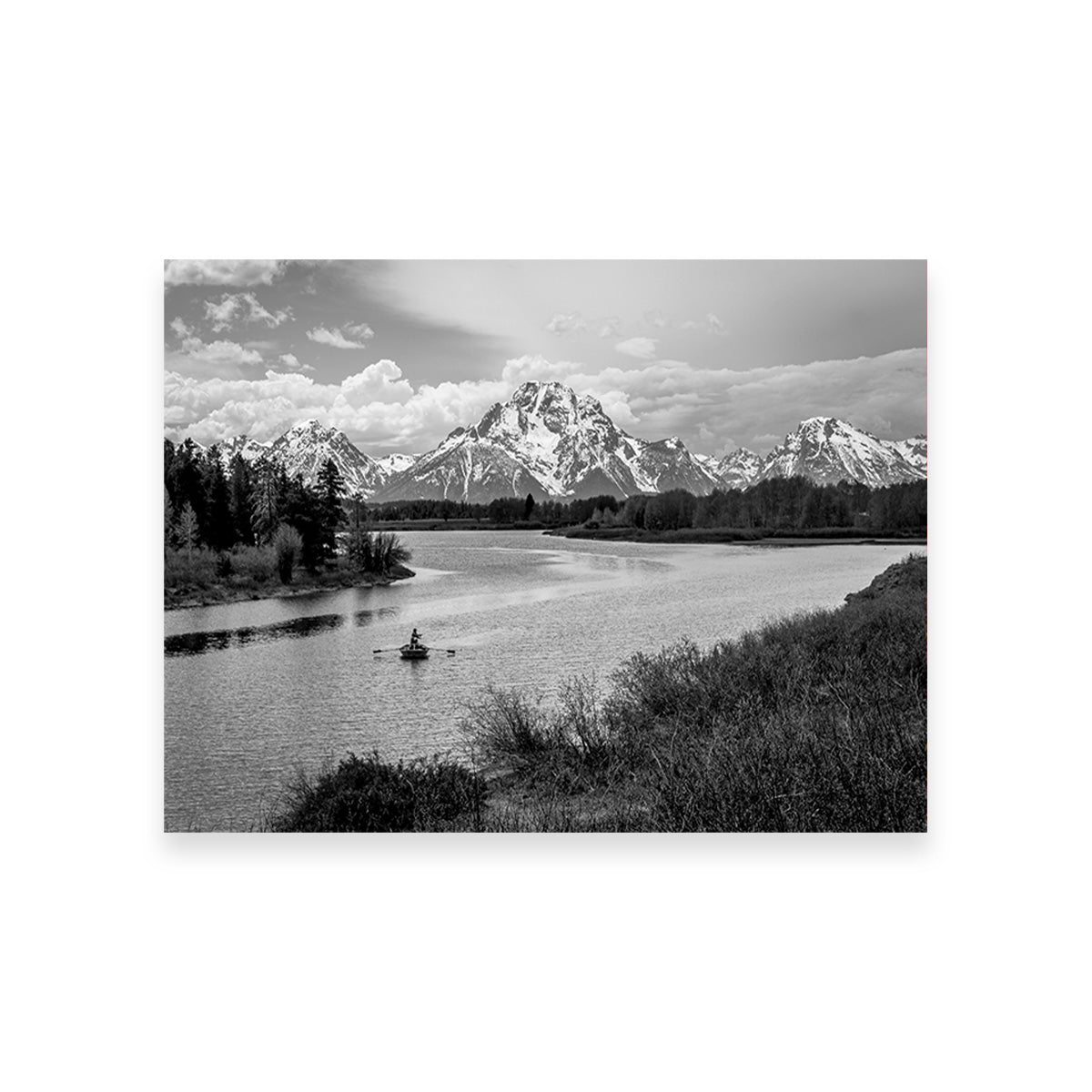 Snake River in the Grand Teton National Park Wall Art