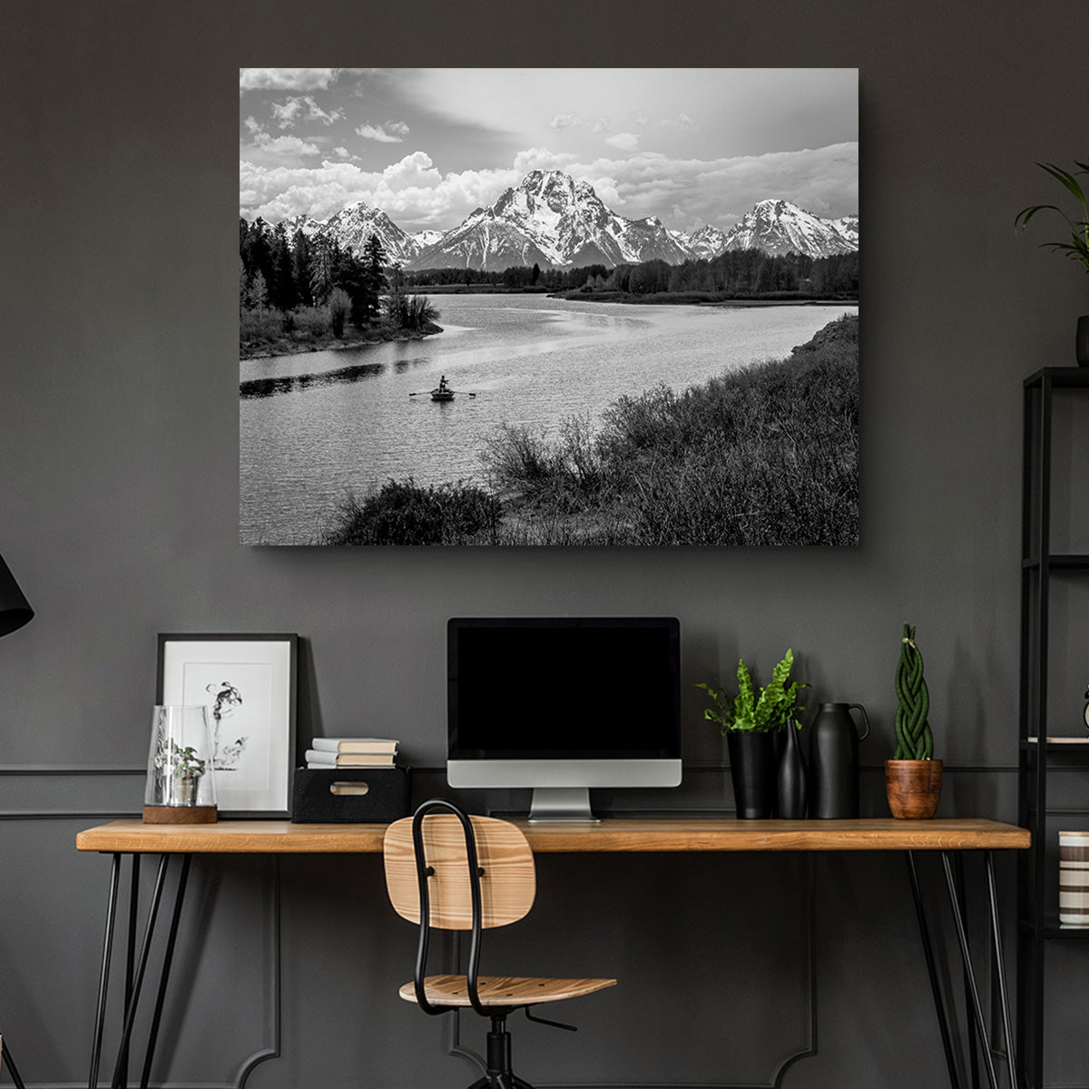 Snake River in the Grand Teton National Park Wall Art