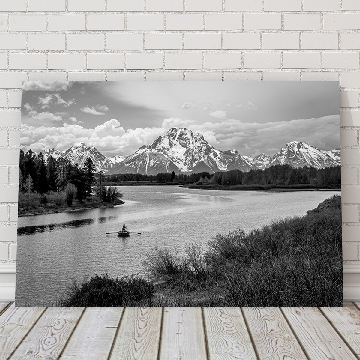 Snake River in the Grand Teton National Park Wall Art