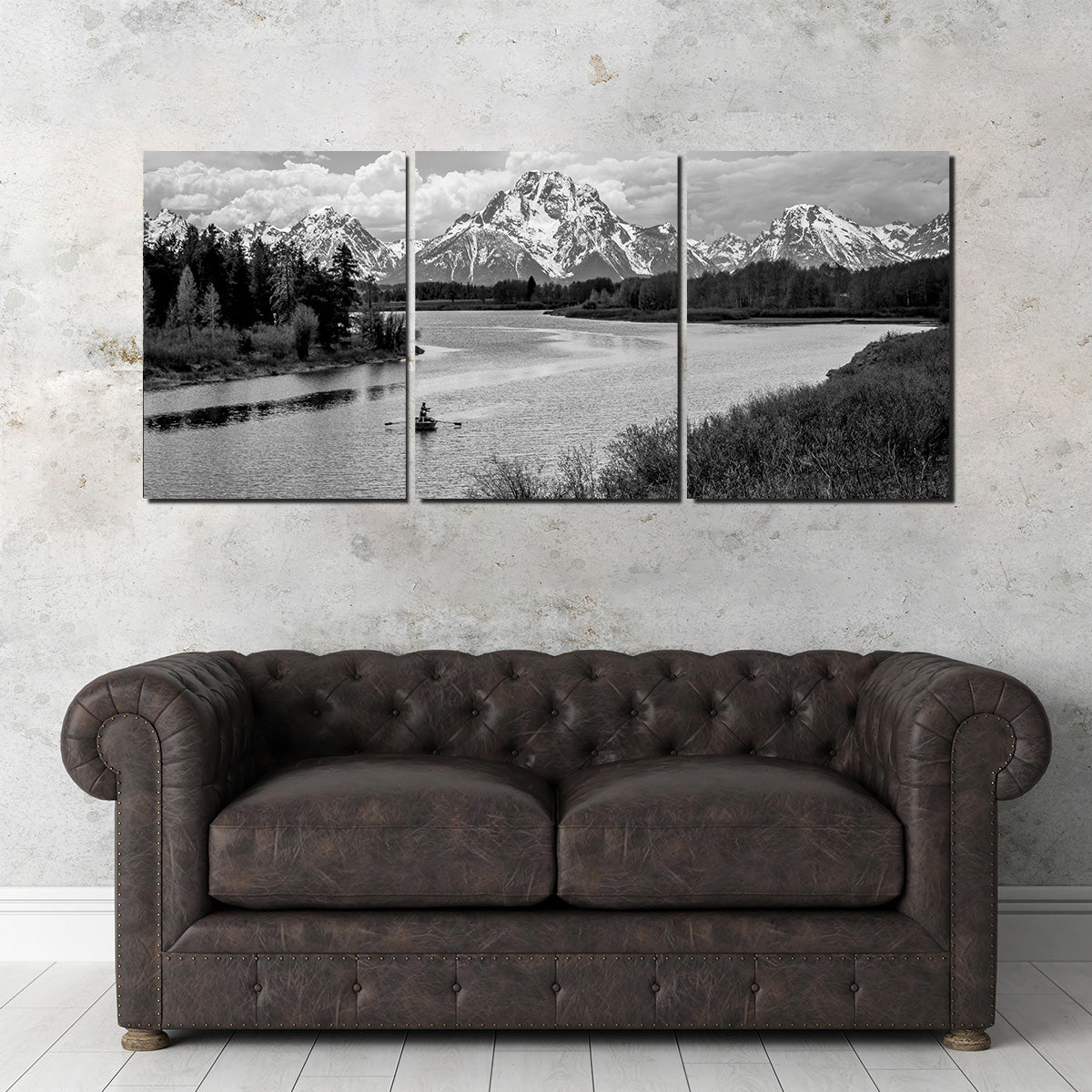 Snake River in the Grand Teton National Park Wall Art