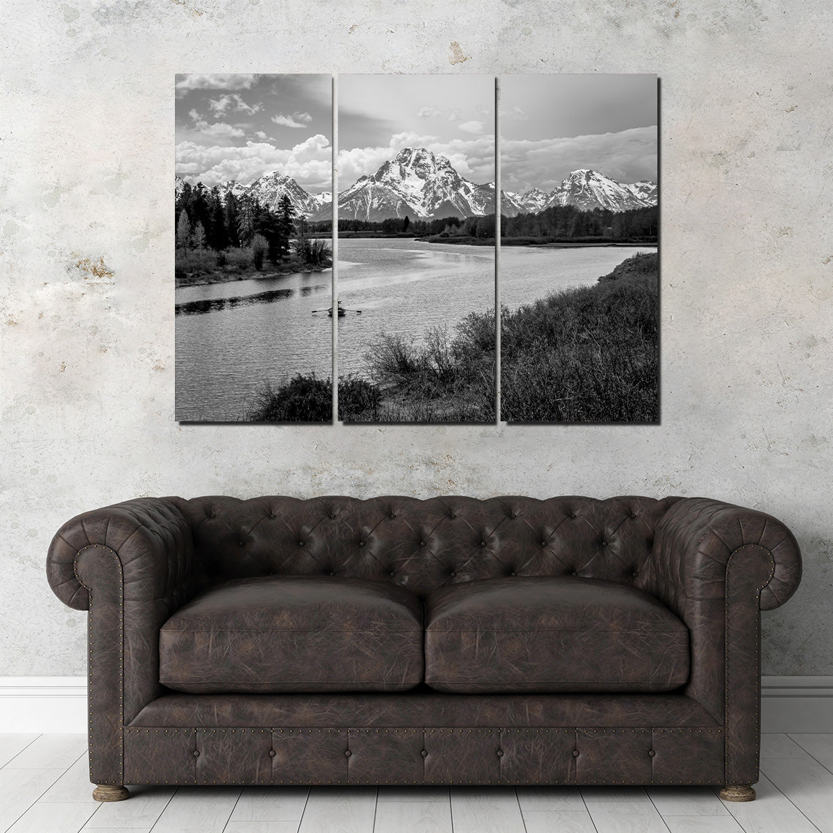 Snake River in the Grand Teton National Park Wall Art