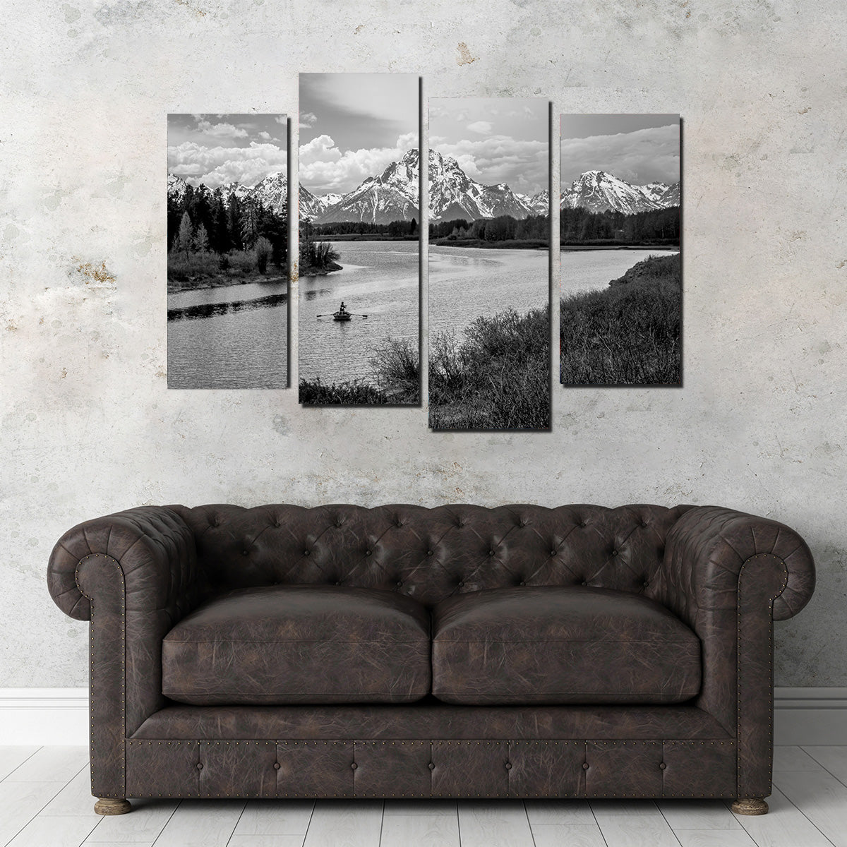 Snake River in the Grand Teton National Park Wall Art