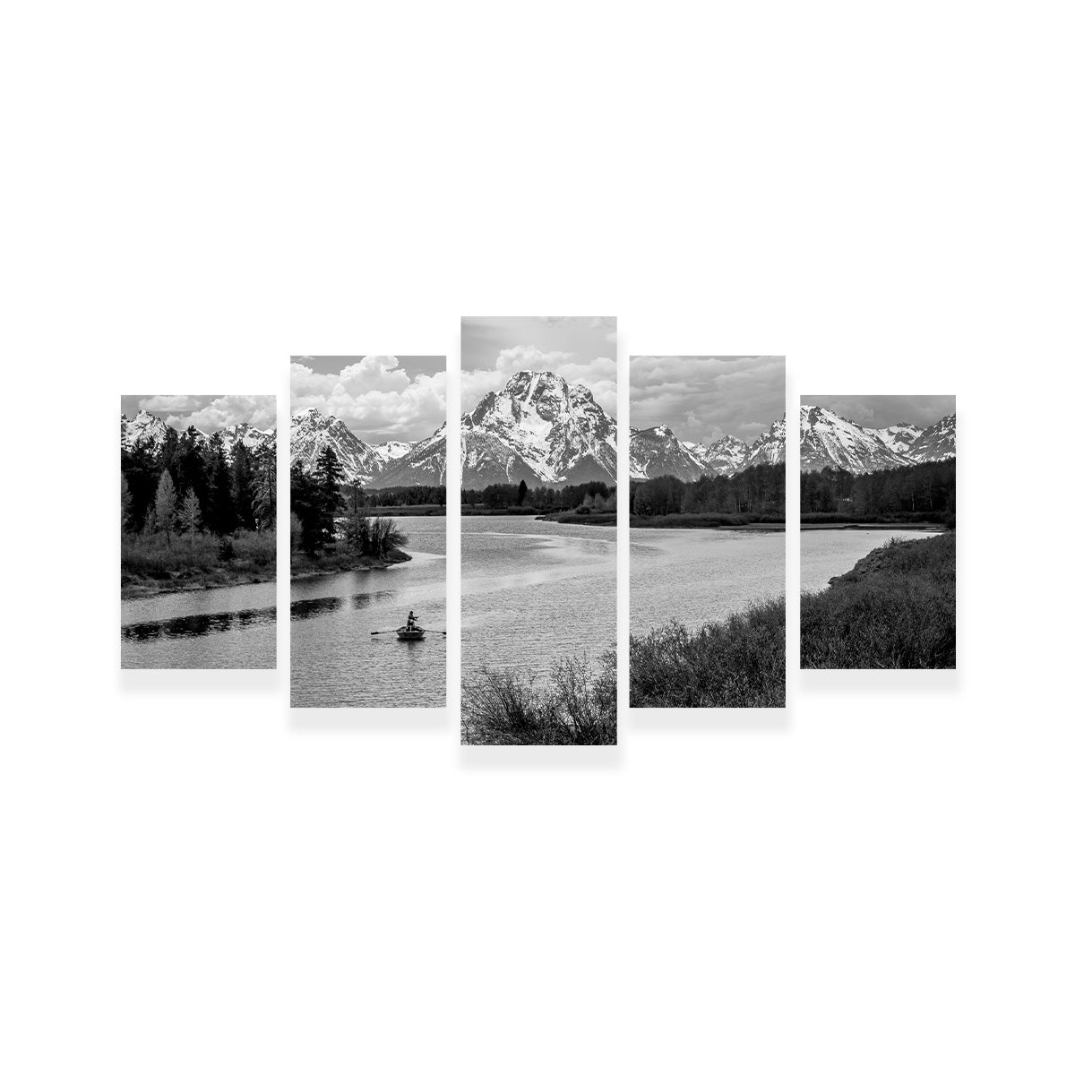 Snake River in the Grand Teton National Park Wall Art