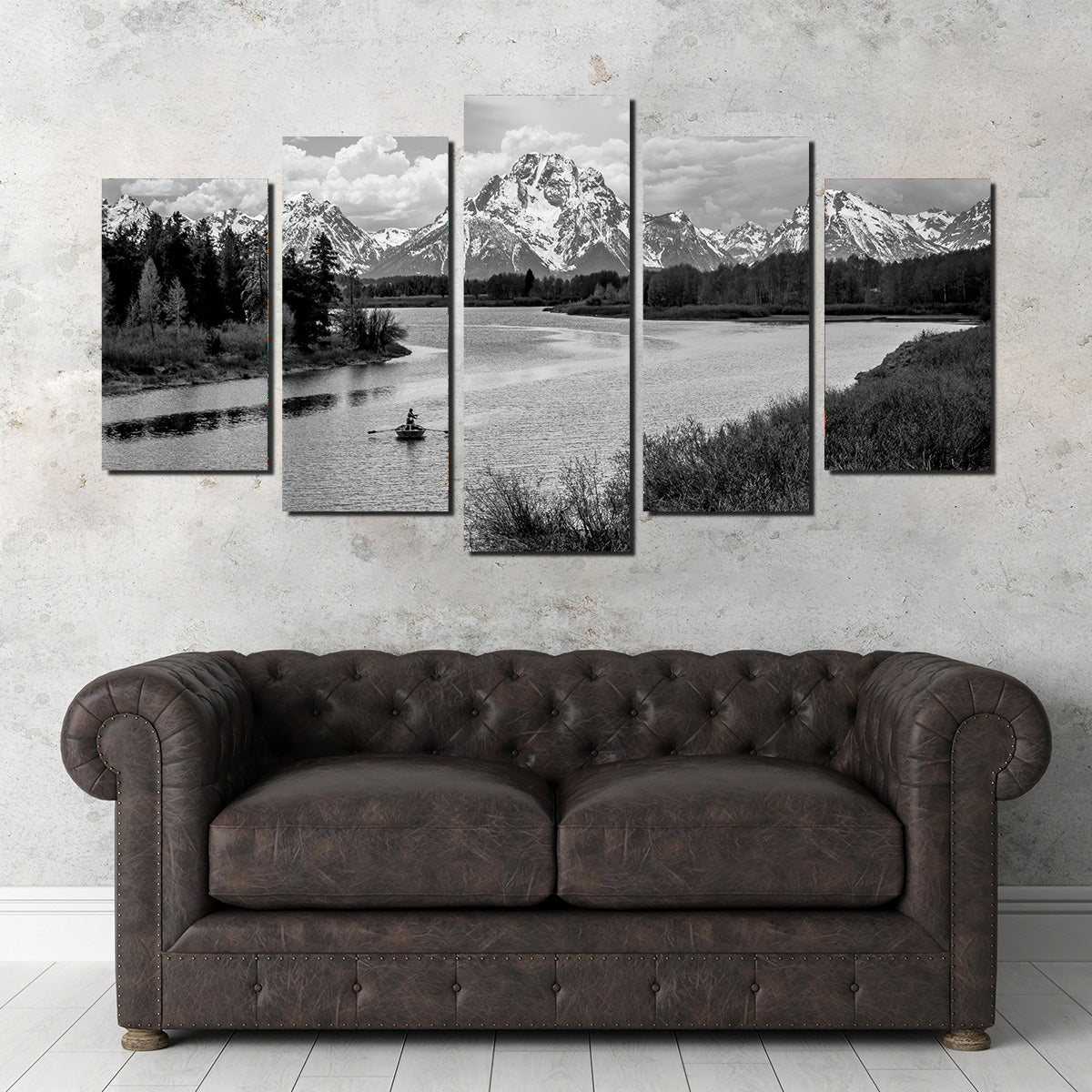 Snake River in the Grand Teton National Park Wall Art