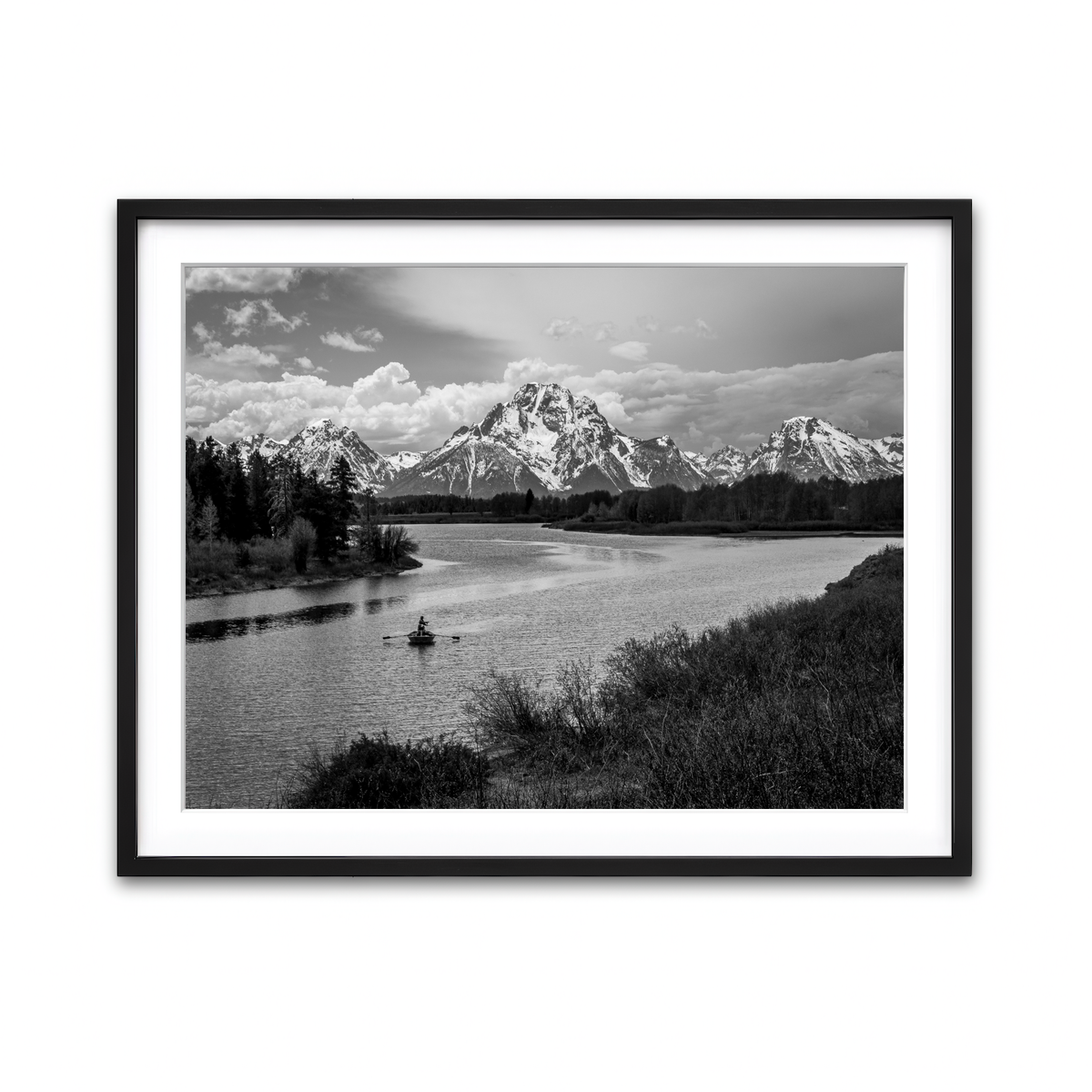 Framed Print 4x3 Black