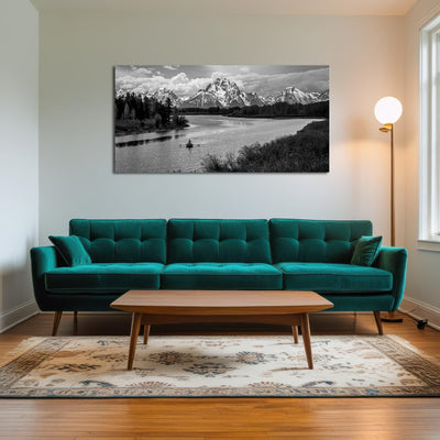 AUTO-MOCKUP ROOM | Snake River in the Grand Teton National Park