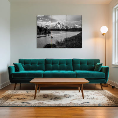 AUTO-MOCKUP ROOM | Snake River in the Grand Teton National Park