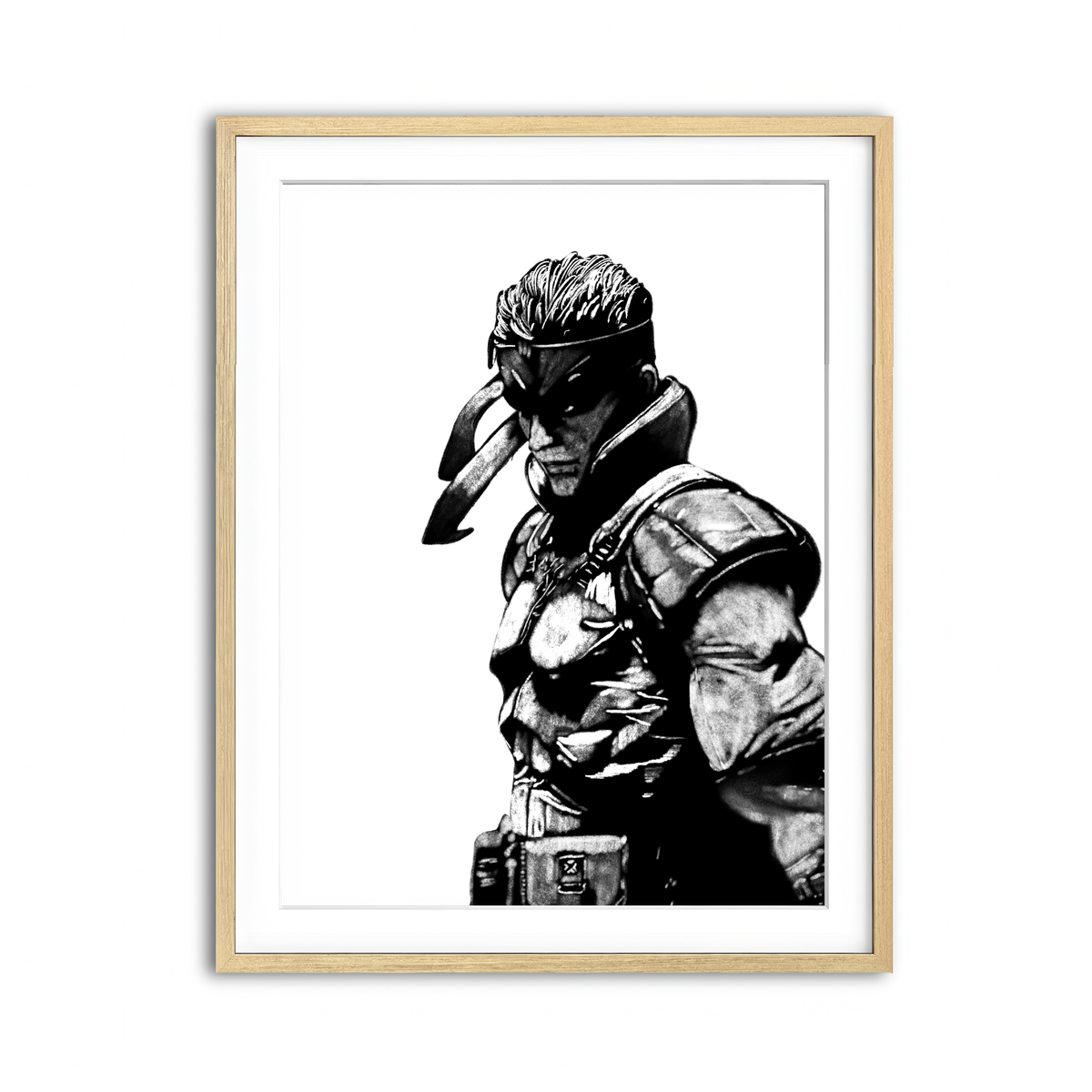 Framed Print 3x4 Natural