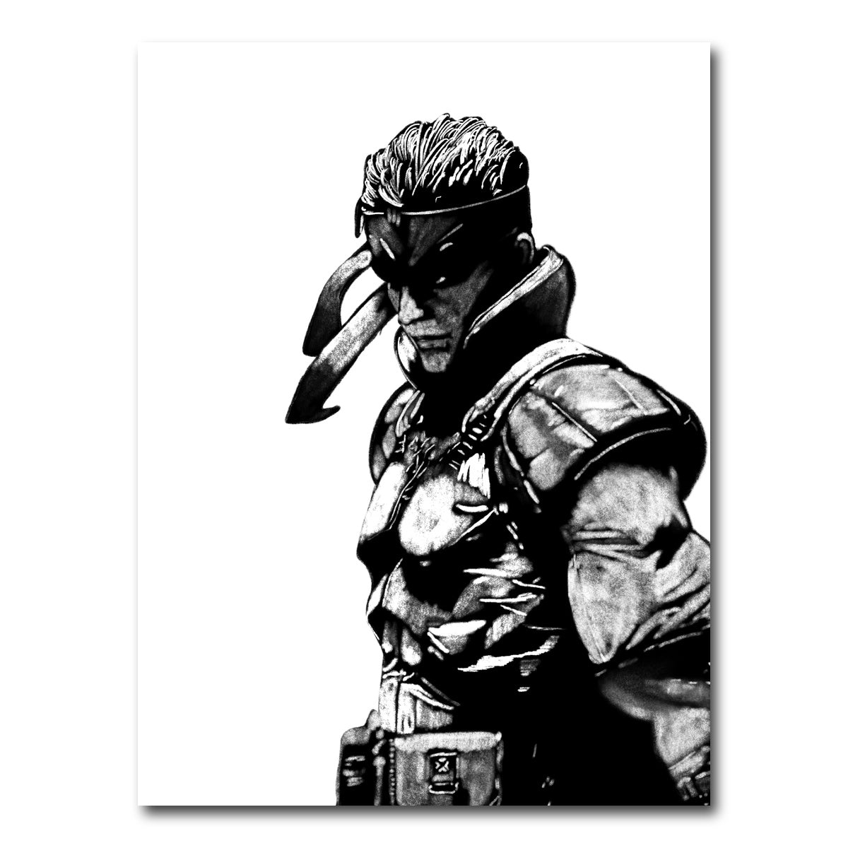 AUTO-MOCKUP WHITE | Snake | 1 Piece | Gallery Wrap Canvas | group=3x4