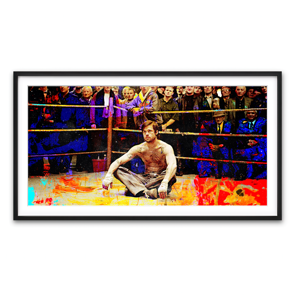 Framed Print 2x1 Black