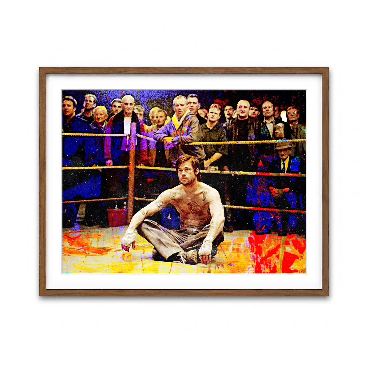 Framed Print 4x3 Walnut