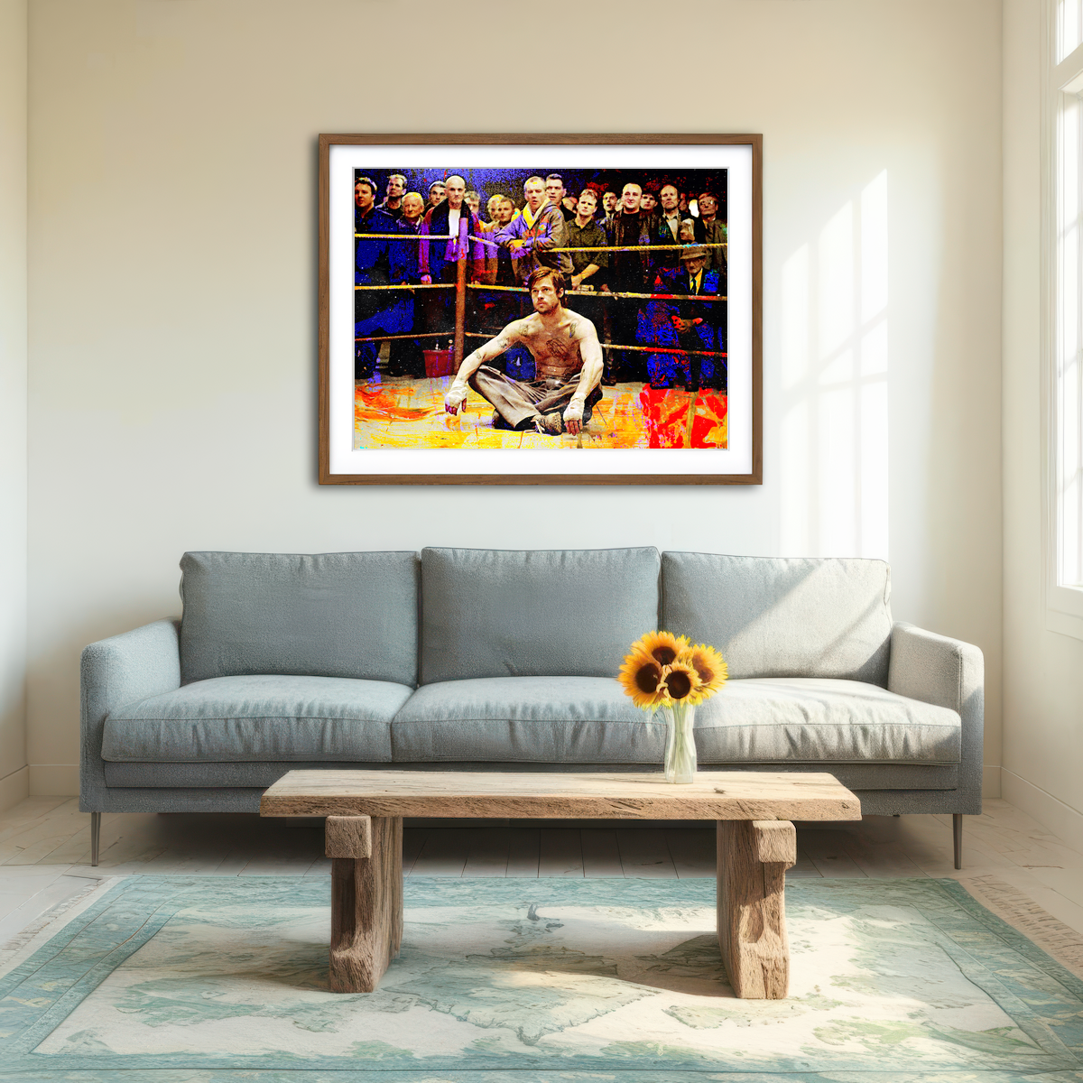 AUTO-MOCKUP ROOM | Snatch - Mickey Wall Art