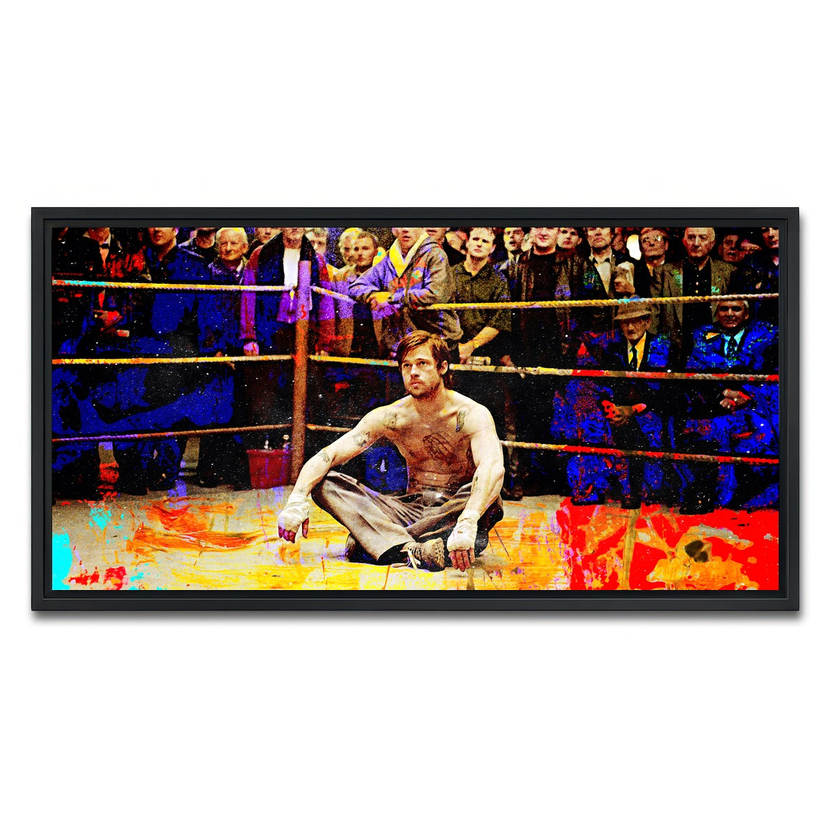AUTO-MOCKUP WHITE | Snatch - Mickey | 1 Piece | Black Framed Canvas | group=2x1