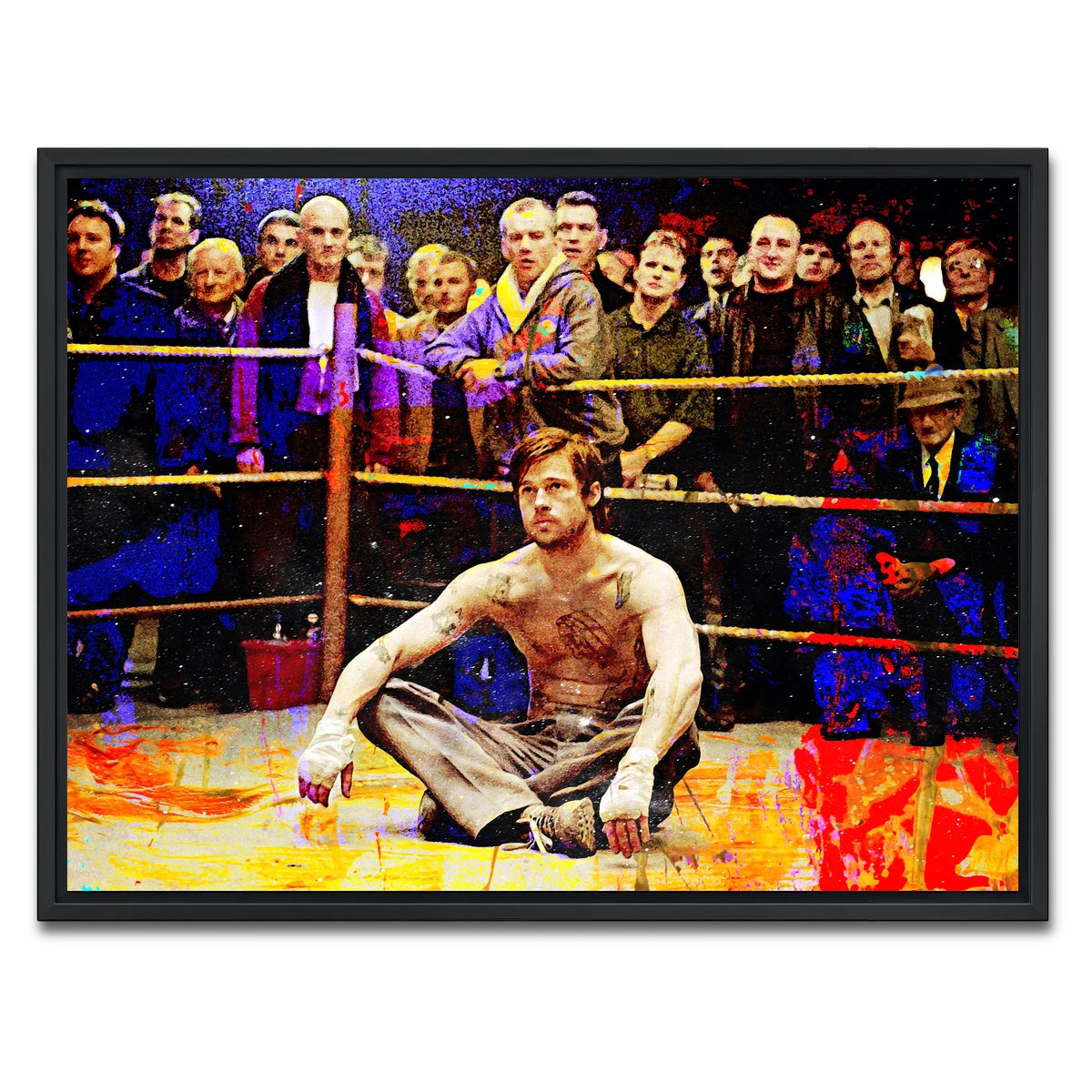 AUTO-MOCKUP WHITE | Snatch - Mickey | 1 Piece | Black Framed Canvas | group=4x3