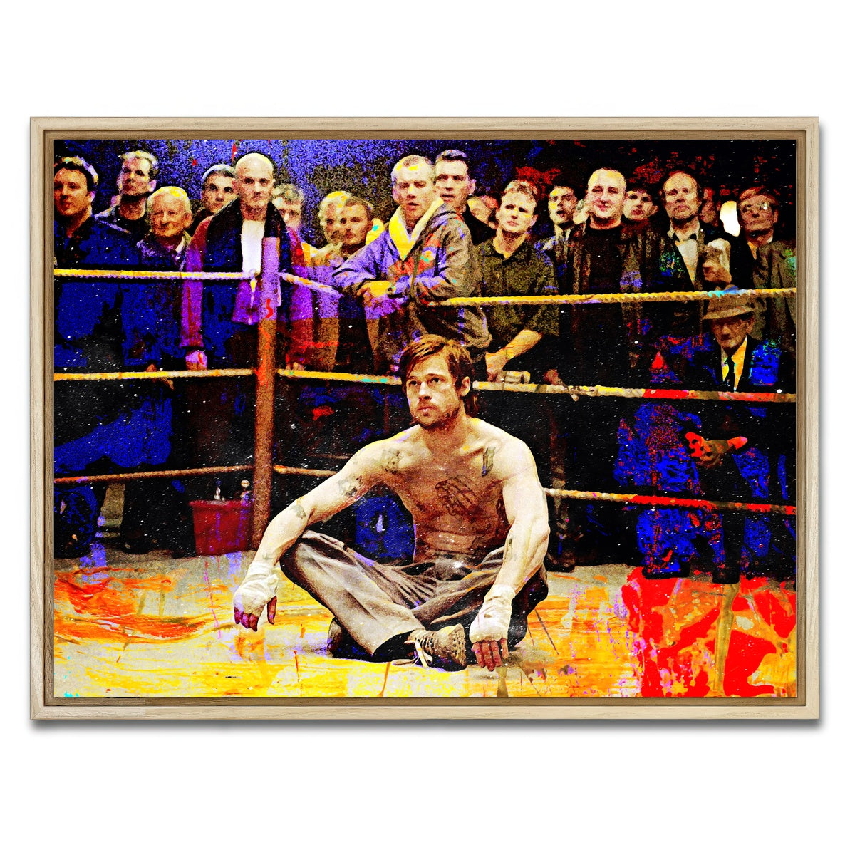 AUTO-MOCKUP WHITE | Snatch - Mickey | 1 Piece | Natural Framed Canvas | group=4x3