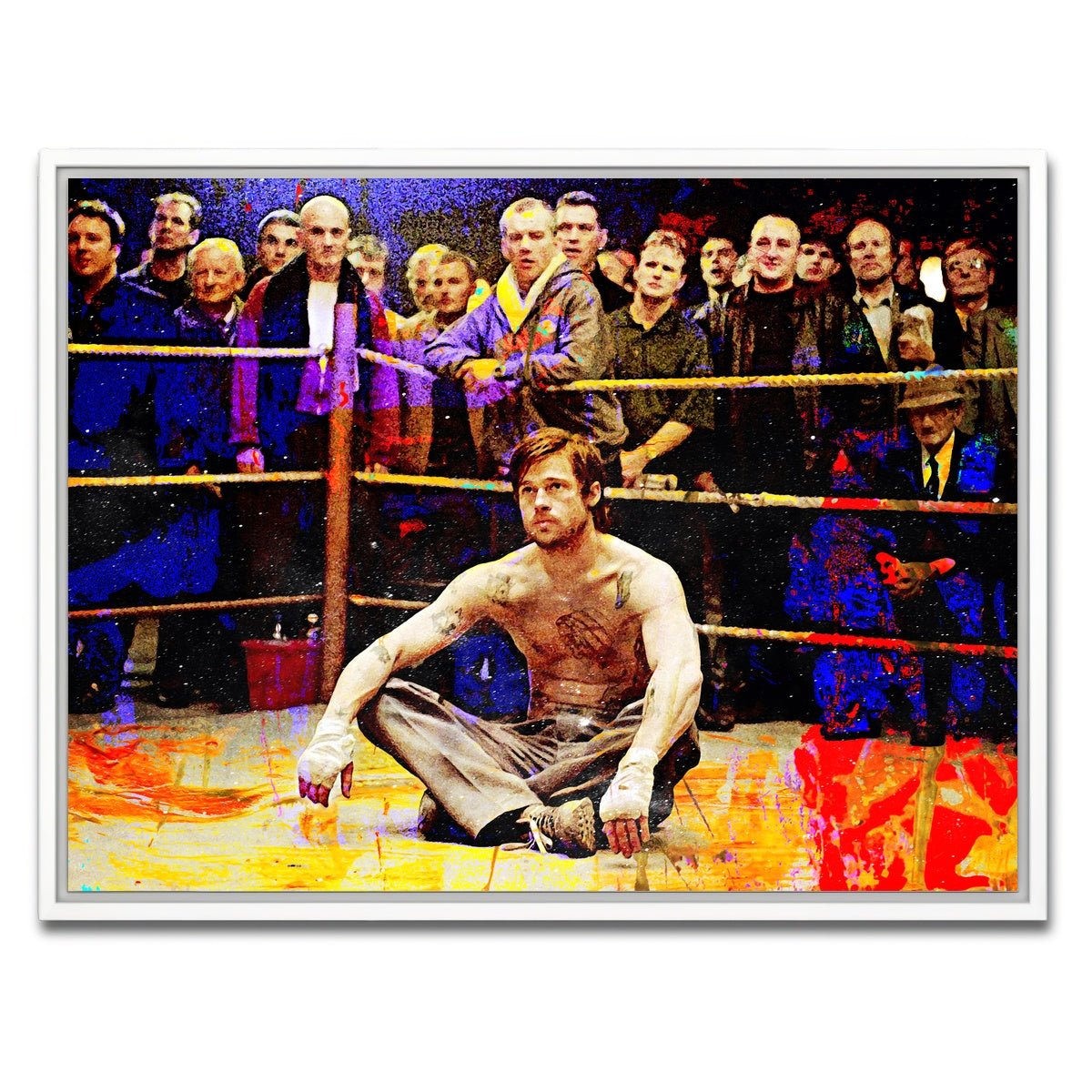 AUTO-MOCKUP WHITE | Snatch - Mickey | 1 Piece | White Framed Canvas | group=4x3